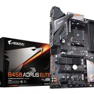 GIGABYTE B450 AORUS Elite Motherboard - AMD Motherboards