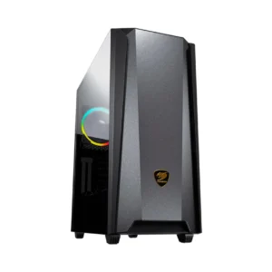 Cougar MX660 Iron RGB Dark Black Steel Mid-Tower Case CAS-CGR-MX660-IRON-RGB-DB