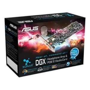 Asus Xonar DGX, 5.1 Gaming Series, Sound Card - Audio Gears and Accessories