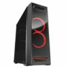 Cougar MX350 Enhanced Visibility Mid-Tower Case with A Transparent Front Panel and A Massive Tempered Glass Side Window - Chassis