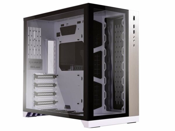 Lian Li O11 Dynamic XL ROG Black | White | Silver ATX Full Tower Gaming Computer Case - Chassis