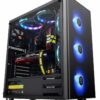 Thermaltake V200 Tempered Glass RGB Edition 12V MB Sync Capable ATX Mid-Tower Chassis - Chassis