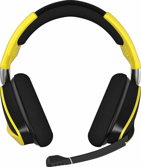 Corsair VOID PRO RGB Wireless Premium Gaming Headset with Dolby Headphone 7.1 - Yellow - Computer Accessories