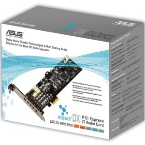 Asus, Xonar DX, Gaming Series, Sound Card - Cables/Adapter
