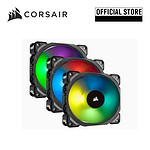 CORSAIR ML120 PRO RGB, 120mm Premium Magnetic Levitation RGB LED PWM Fan 3-Pack with Lighting Node PRO