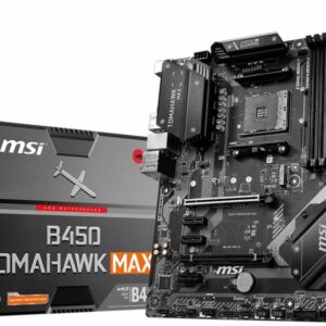 MSI B450 Tomahawk MAX II ATX Gaming Motherboard - AMD Motherboards