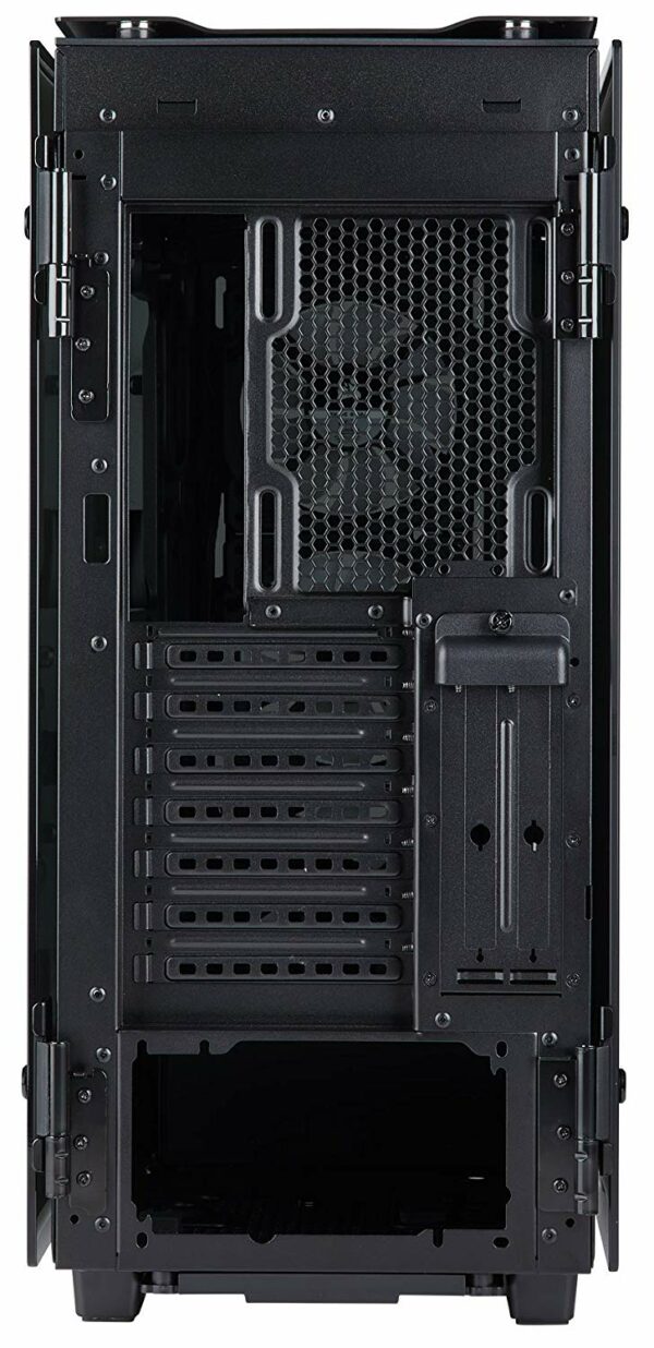 CORSAIR Obsidian 500D RGB SE Mid Tower Case 3 RGB Fans, Smoked TG, Aluminum Trim w/ Commander PRO Fan & Lighting Controller - Chassis