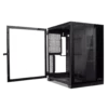 Tecware VXC Dual Chamber ATX TG PC Case Black - Chassis