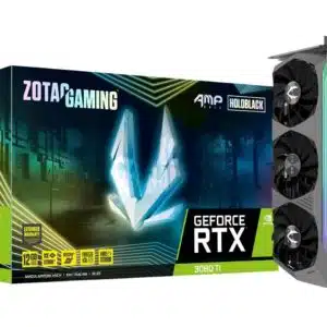 ZOTAC AMP Holo GeForce RTX 3080 Ti 12GB GDDR6X Video Card ZT-A30810F-10P - Nvidia Video Cards