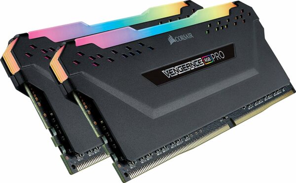 CORSAIR Vengeance RGB PRO 16GB (2x8GB) DDR4 3000MHz C15 Black - Desktop Memory