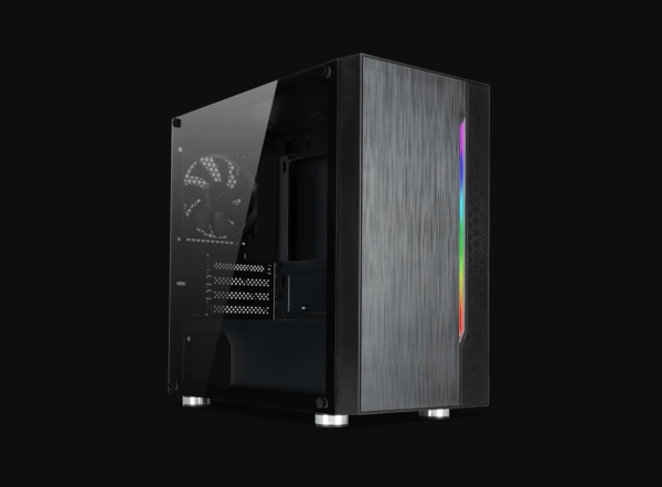 Tecware M3 mATX RGB Tempered Chassis - Chassis