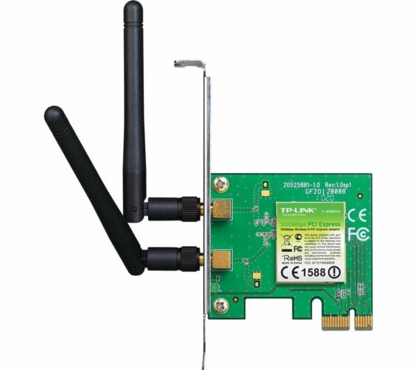 TP-Link TL-WN881ND N300 WiFi Network Adapter PCIe Card - Accessories