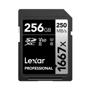 Lexar® Lexar® Professional 1667x SDXC™ UHS-II Card SILVER Series SD Memory Card - Gadget Accessories