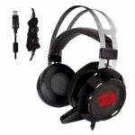 Redragon H301 SIREN2 7.1 Channel Surround Stereo Gaming Headset Over Ear Headphones