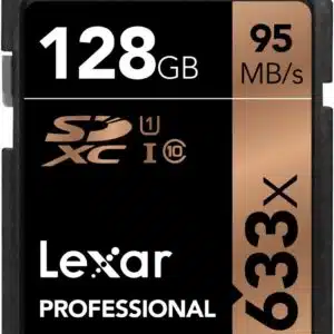 Lexar Professional 633x 128GB SDXC UHS-I/U1 Card - Gadget Accessories