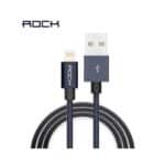Rock® 3.3ft/1M Nylon Braided Tangle-Free Aluminum Casing 8-pin Lightning to USB Sync/Charger Cable