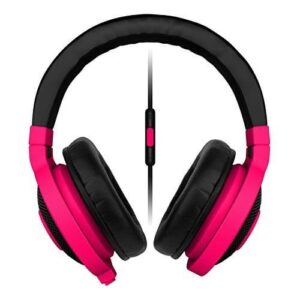 Razer Kraken Mobile Analog Music & Gaming Headset Neon Red - Computer Accessories
