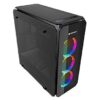 COUGAR PURITAS RGB Tempered Glass Cover Mid Tower Gaming Case - Chassis
