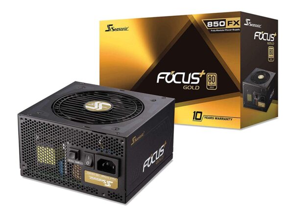 Seasonic FOCUS Plus 850 Gold SSR-850FX 850W 80+ Gold ATX12V & EPS12V Full Modular - Power Sources