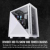 Thermaltake Divider 300 Snow TG ATX Mid Tower Chassis - Chassis