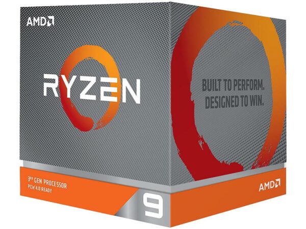 AMD RYZEN 9 3900X 12-Core 3.8 GHz 4.6 GHz Max Boost Socket AM4 105W Desktop Processor - AMD Processors