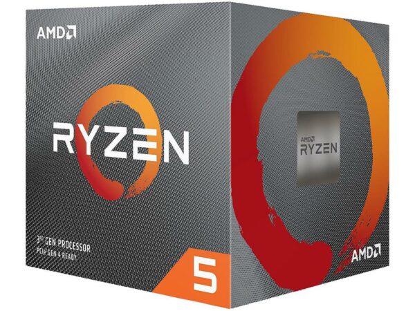 AMD RYZEN 5 3600X 6-Core 3.8 GHz 4.4 GHz Max Boost Socket AM4 95W Desktop Processor - AMD Processors