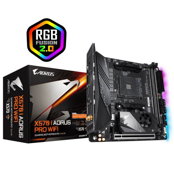 GIGABYTE X570SI AORUS PRO WiFi ITX Gaming Motherboard - AMD Motherboards