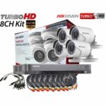 HIKVISION 1080P AHD Kit  8 Camera & 8 Channel DVR 4X Dome  4X BULLET Camera TVI-8CH4D4B-2MP