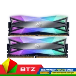 Adata XPG SPECTRIX D60G 32GB 2X16GB DDR4 3200 RGB Tungsten Gray U-DIMM Desktop Memory