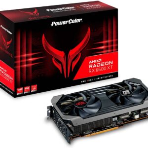 PowerColor Red Devil AMD Radeon RX 6600 XT Gaming Graphics Card - AMD Video Cards