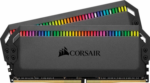 Corsair Dominator Platinum RGB 16GB 2x8GB DDR4 3600 C18 Black Desktop Memory - Desktop Memory