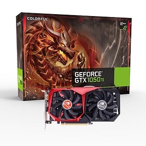 Colorful GTX1050Ti NB 4G-V GDDR5 Gaming Graphic Card - Nvidia Video Cards