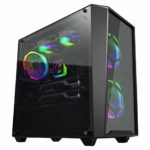 Cougar MG120-G Compact Micro-ATX Gaming Case with Glass Side Window