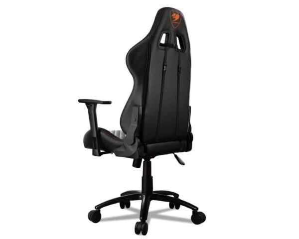 COUGAR Armor Pro Gaming Chair Steel Frame Breathable Premium PVC Leather and Micro Suede-Like Texture Black - Furnitures