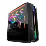 Cougar Gemini T RGB Glass-Wing Mid Tower Gaming Case with Trelux Dynamic RGB Lighting Cases