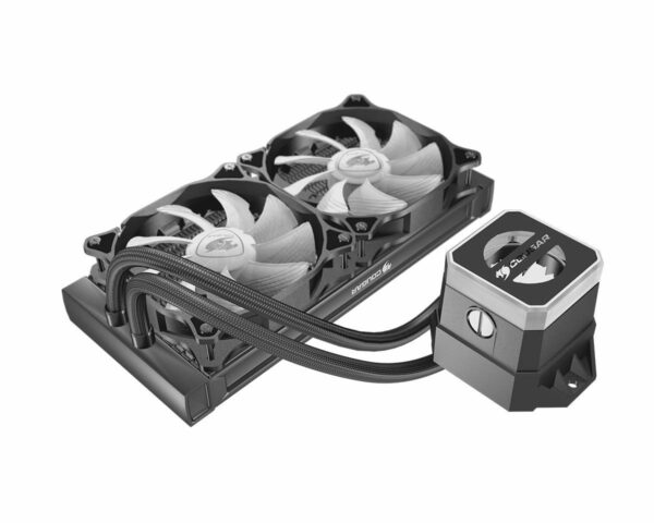 Cougar Helor 240 CPU Liquid Cooling with Addressable RGB, Core Box v2 and a Remote Controller - AIO Liquid Cooling System