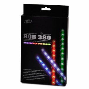 DEEPCOOL RGB 380 LED Magnetic Lighting Strip - Computer Accessories
