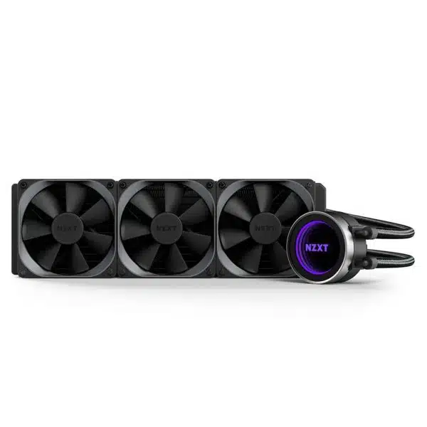 NZXT Kraken X72 360mm AIO RGB CPU Liquid Cooler Black - AIO Liquid Cooling System