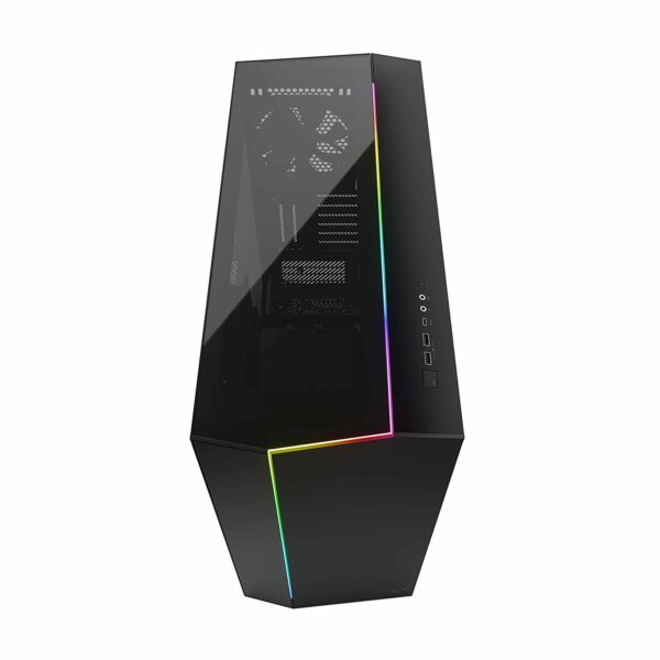 Fractal Design Vector RS Blackout Dark - RGB - Mid Tower Computer Case - Chassis