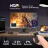 BenQ EX2780Q 27 Inch QHD HDR 1440p IPS 144Hz Gaming Monitor - Monitors