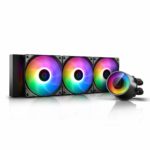 DEEPCOOL Castle 360 V2 360mm All-in-One Liquid CPU Cooler with Addressable RGB Waterblock and Fans w/ LGA 1700 Bracket
