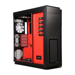 Phanteks Enthoo Series Primo Aluminum ATX Ultimate Full Tower Computer Case PH-ES813P_SRD Black/Red - Chassis