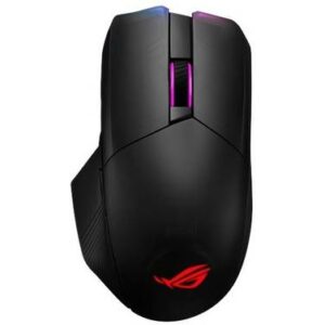 Asus ROG Chakram Gaming Mouse with Qi Charging, Wired/Wireless/Bluetooth - Computer Accessories