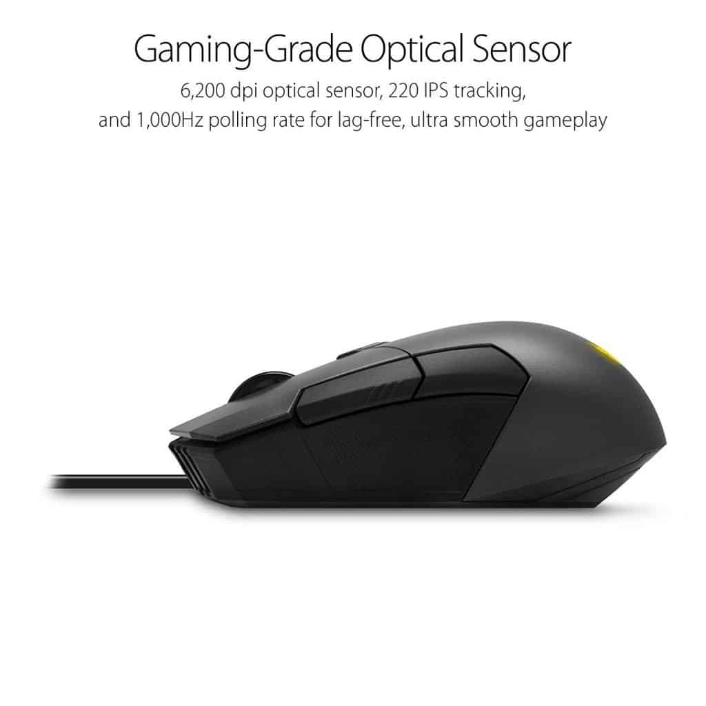 ASUS TUF Gaming M5 Optical USB RGB Gaming Mouse Bermor Techzone