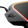 SteelSeries QcK Prism RGB Mousepad, Dual-Surface, 12-Zone Lighting with Gamesense - Computer Accessories