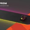 SteelSeries QcK Gaming Surface - XL RGB Prism Cloth 63826 Best Selling Mouse Pad of All Time - Sized to Cover Desks - Computer Accessories
