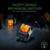 Razer Blackwidow Lite Gaming Keyboard Orange Switches - RZ03-02640100-R3M1 - Computer Accessories