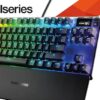 Steelseries Apex 7 TKL RGB Gaming Keyboard Blue Switch (64758) - Computer Accessories