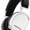 SteelSeries Arctis 7 - Lossless Wireless Gaming Headset with DTS Headphone:X v2.0 Surround - For PC and PlayStation 4 - White - Computer Accessories