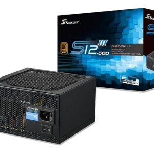 Seasonic S12III 500 SSR-500GB3 500W 80+ Bronze ATX12V Power Supply - Power Sources